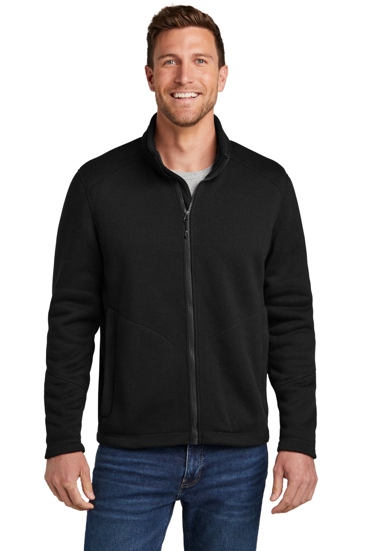 port authority ®  arc sweater fleece jacket f428