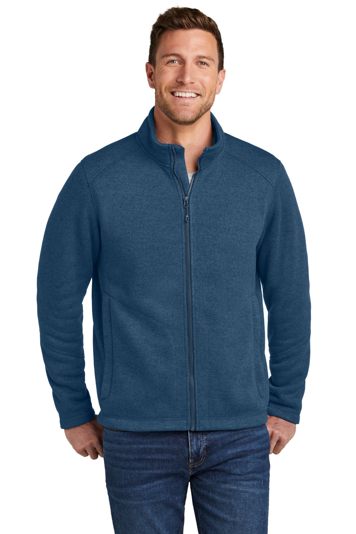 port authority ®  arc sweater fleece jacket f428