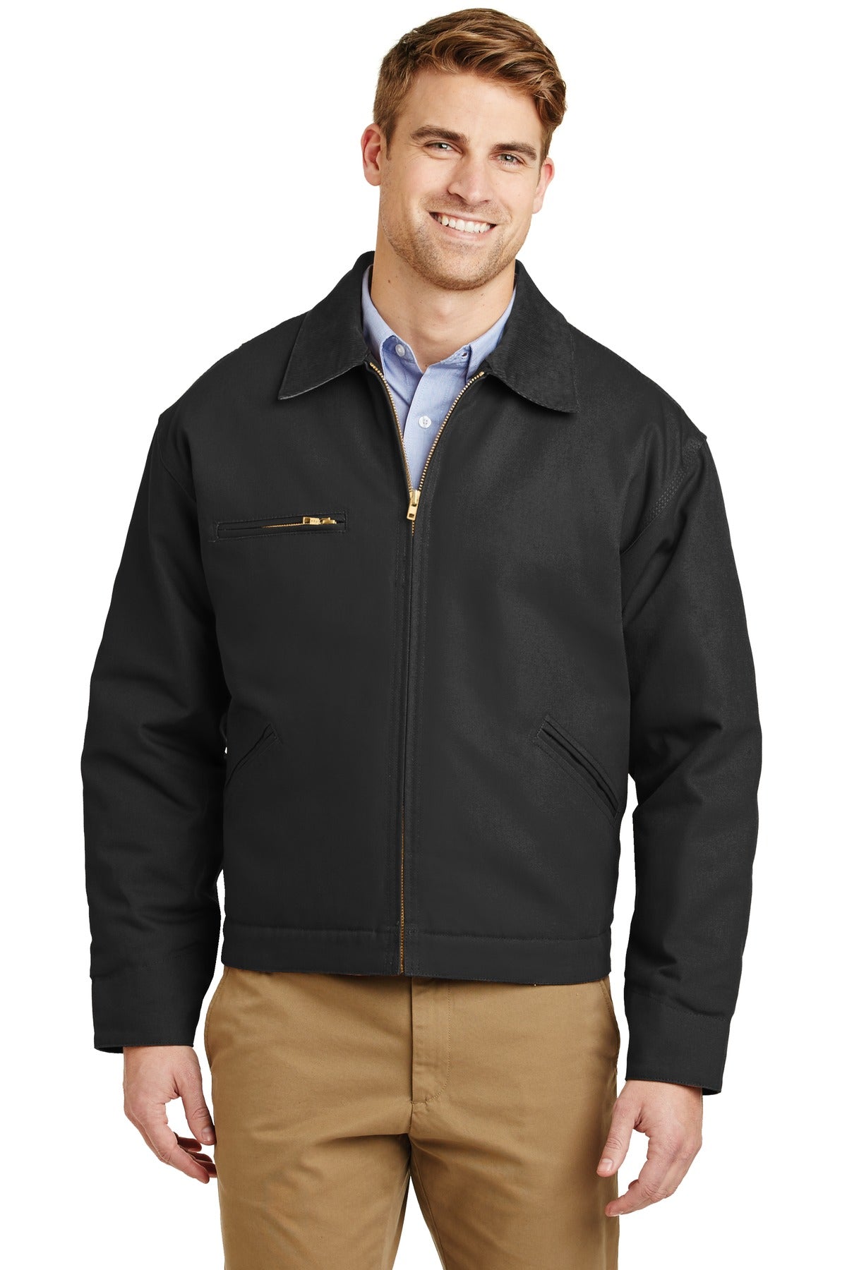 cornerstone ®  - duck cloth work jacket.  j763