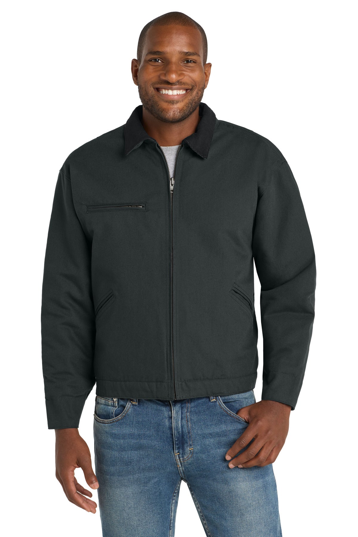 cornerstone ®  - duck cloth work jacket.  j763