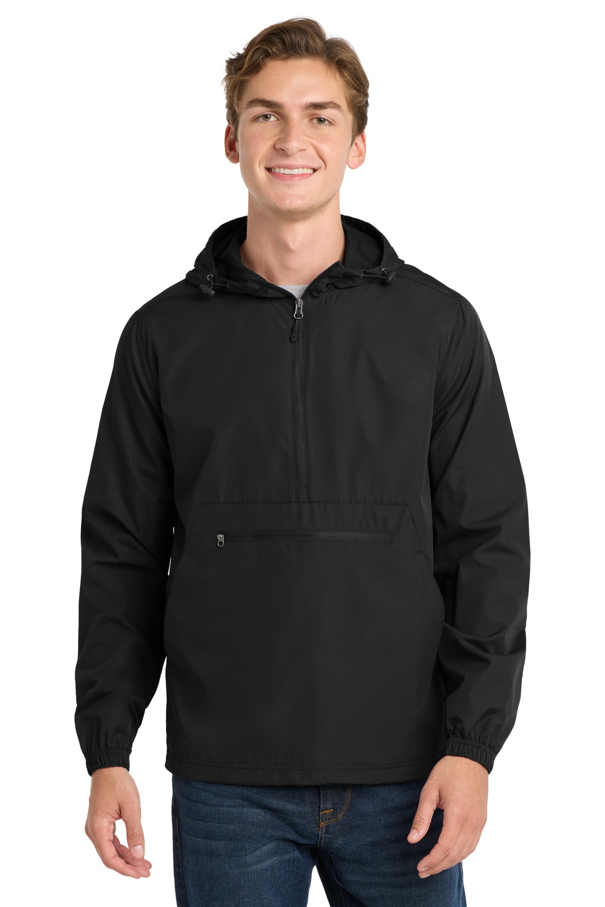 sport-tek  ®  packable anorak. jst66