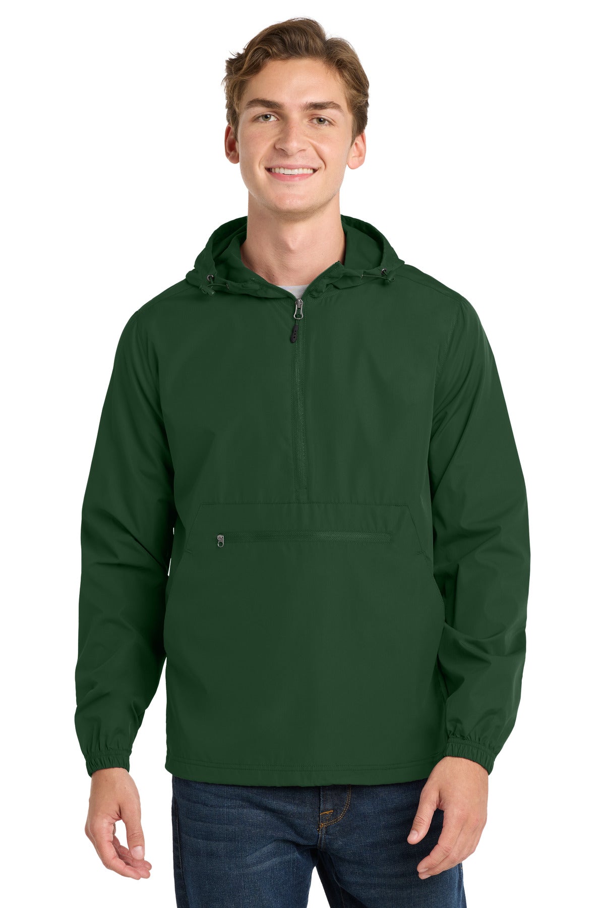 sport-tek  ®  packable anorak. jst66