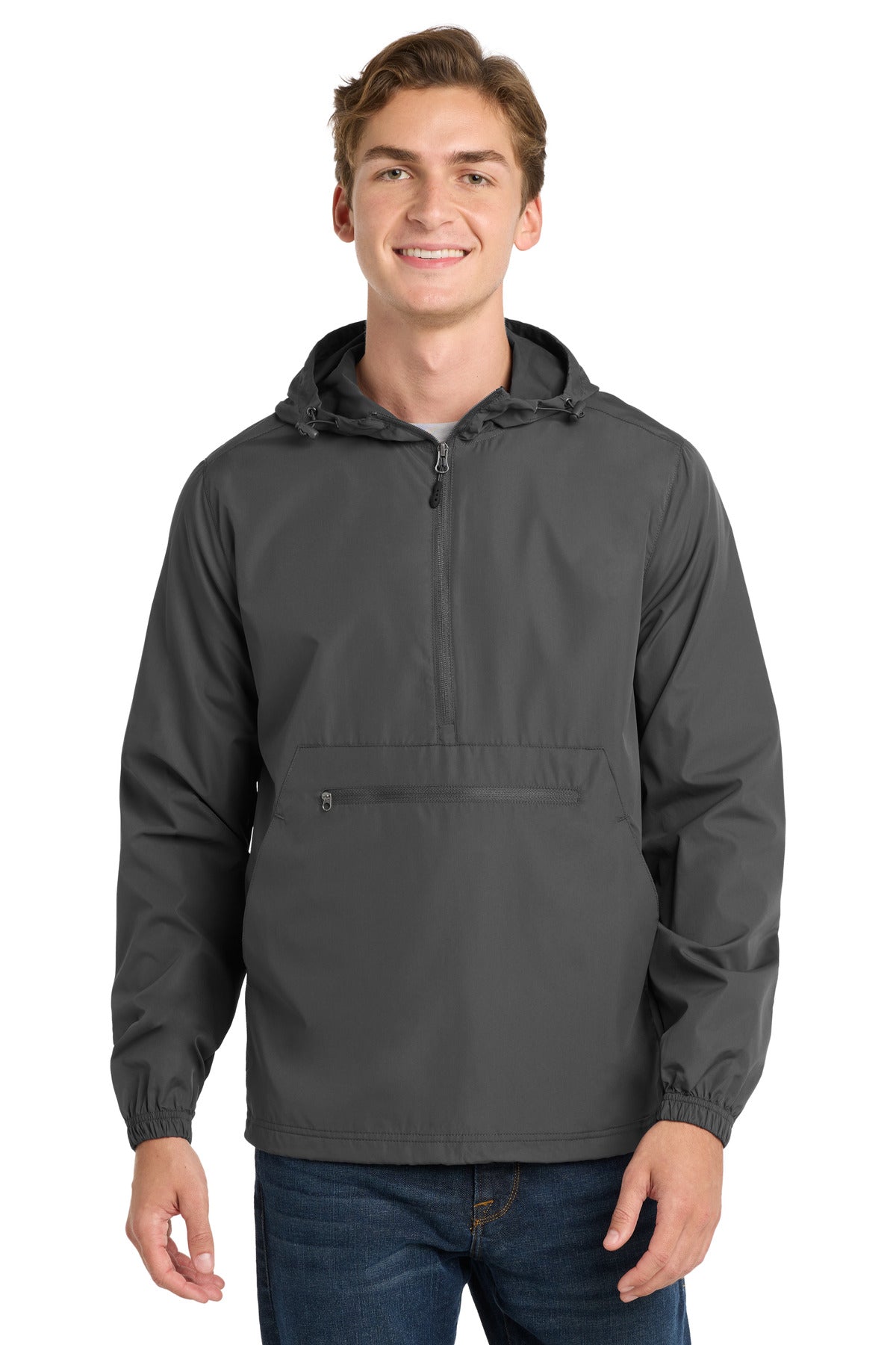 sport-tek  ®  packable anorak. jst66