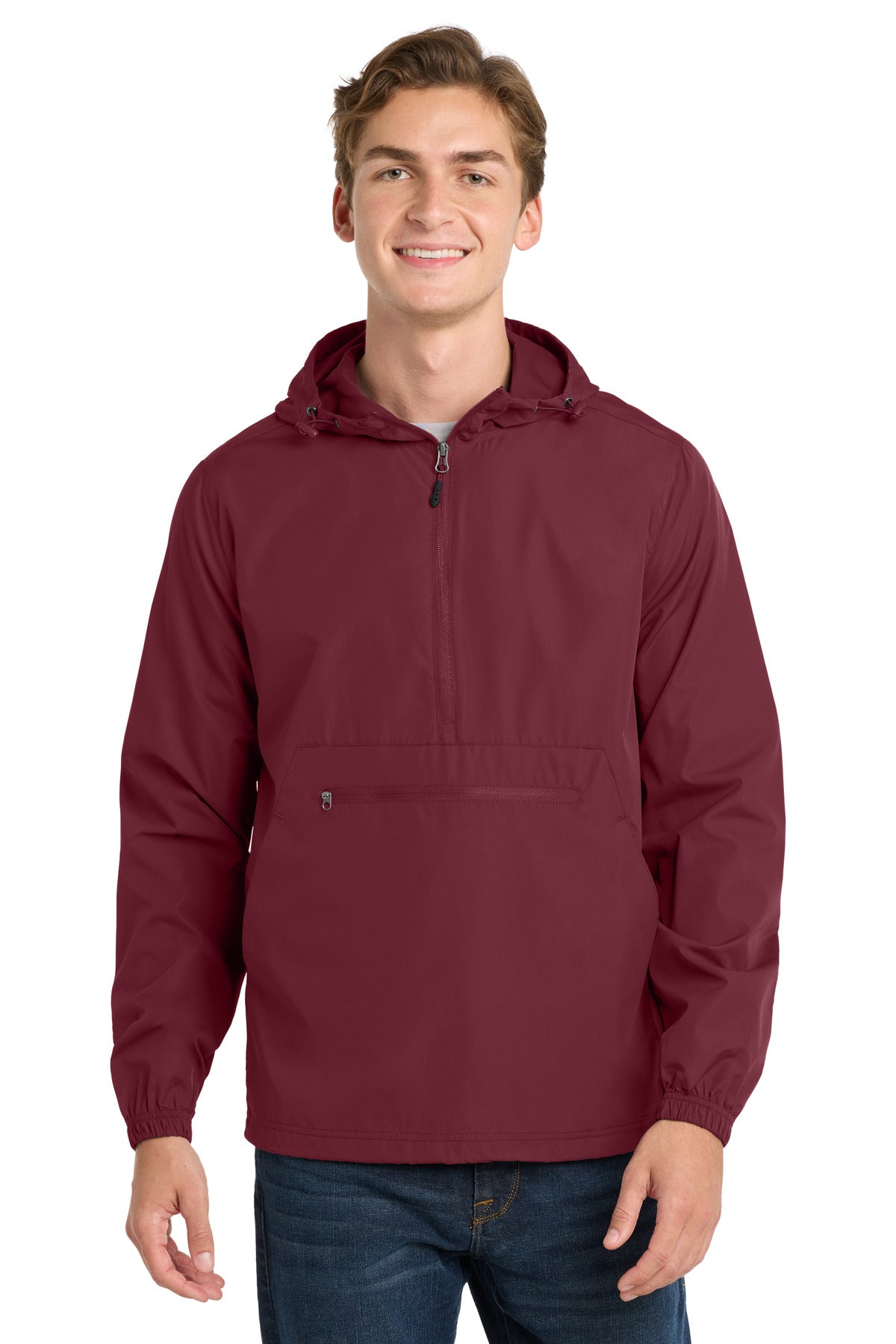sport-tek  ®  packable anorak. jst66