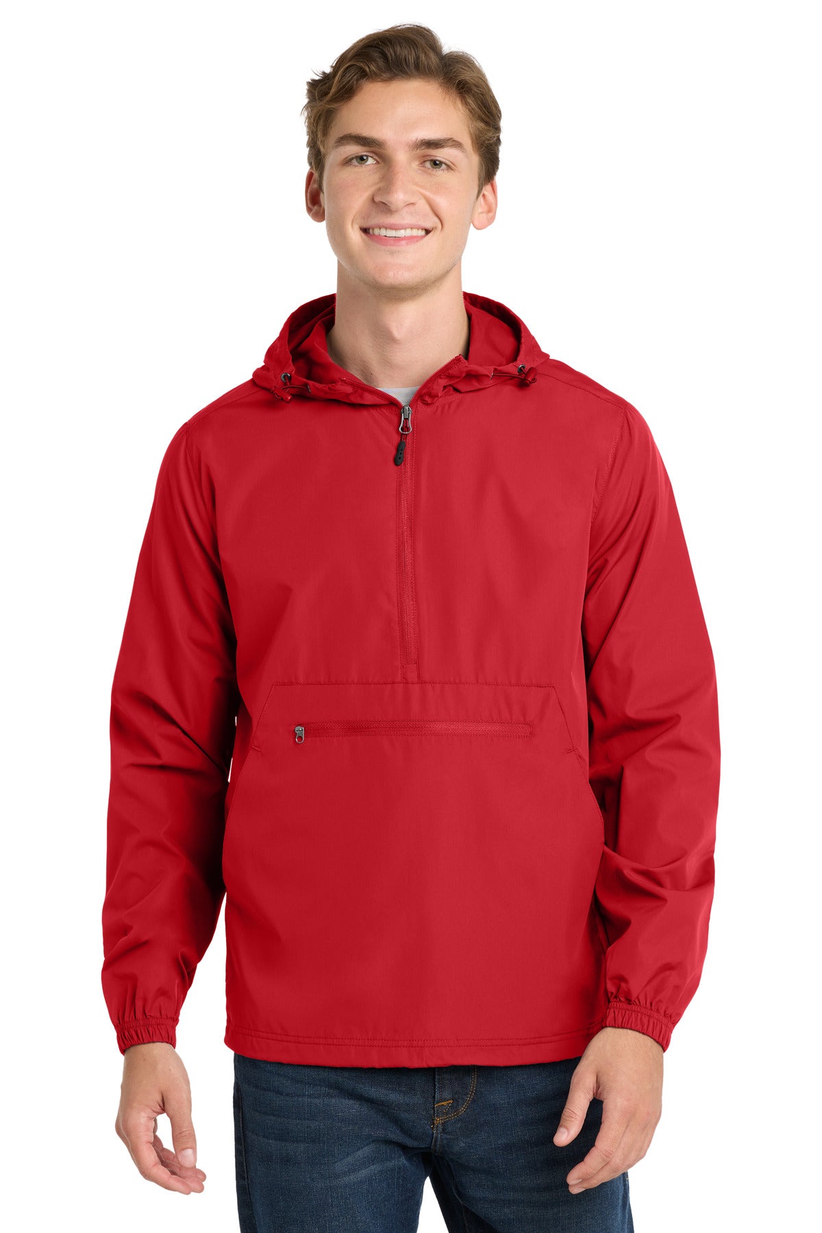 sport-tek  ®  packable anorak. jst66