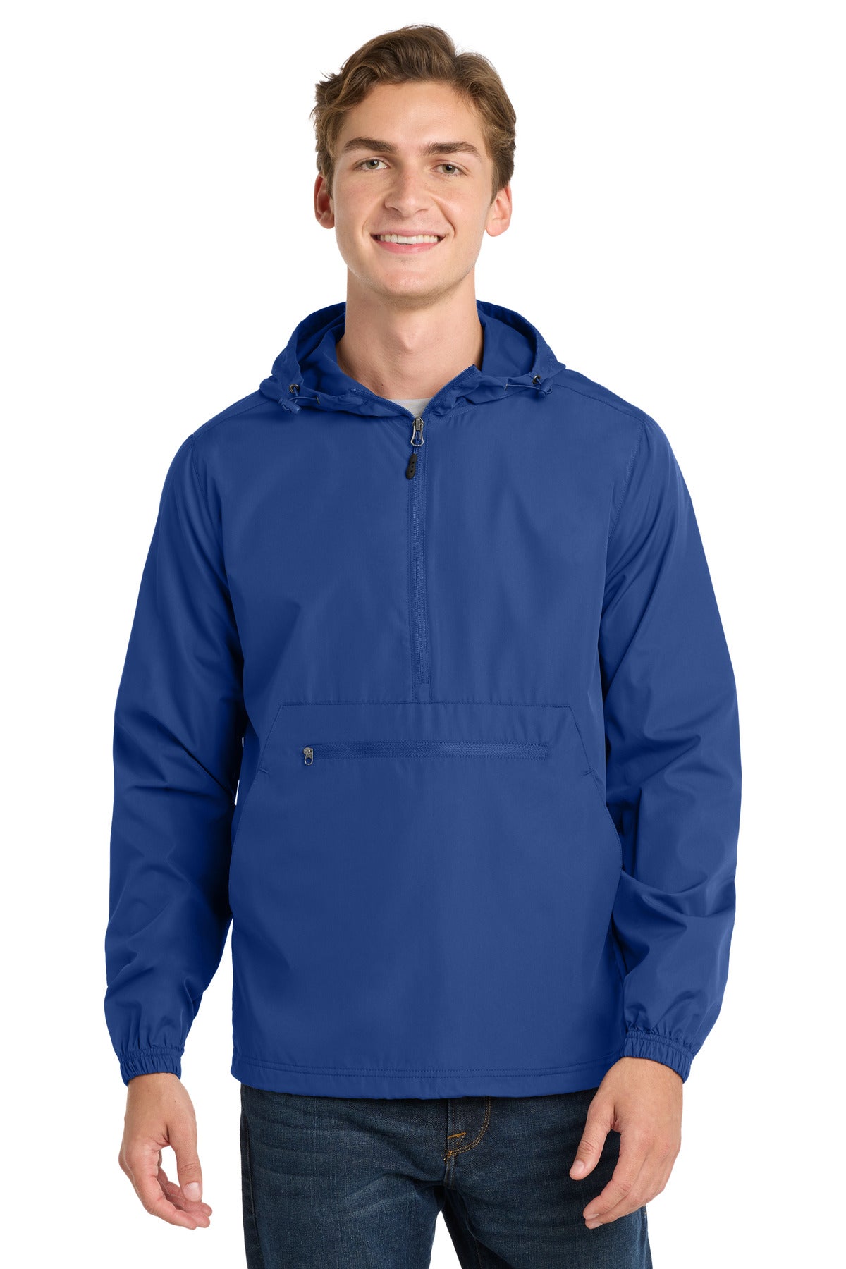 sport-tek  ®  packable anorak. jst66