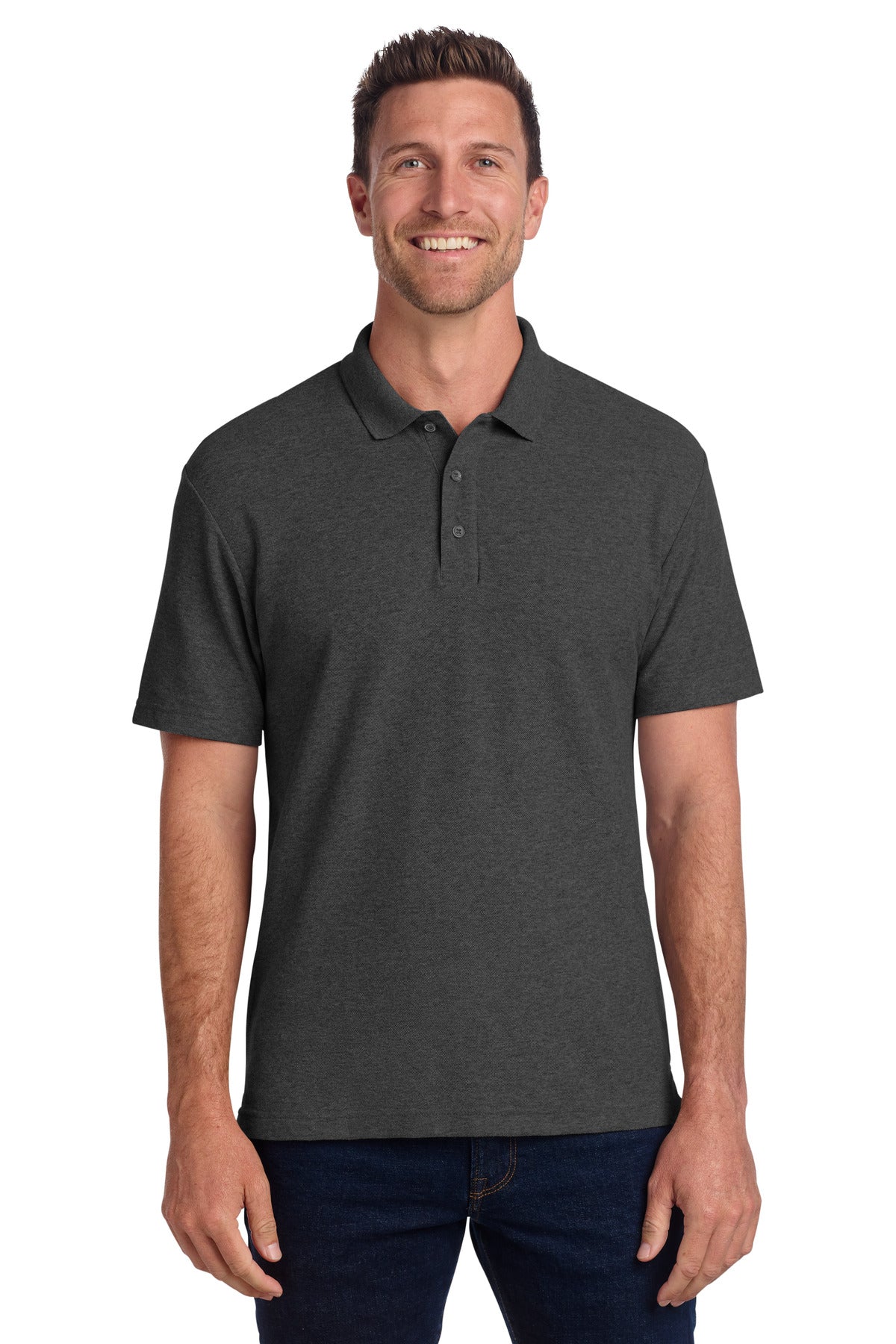 port authority ®  c-free ®  cotton blend pique polo k867