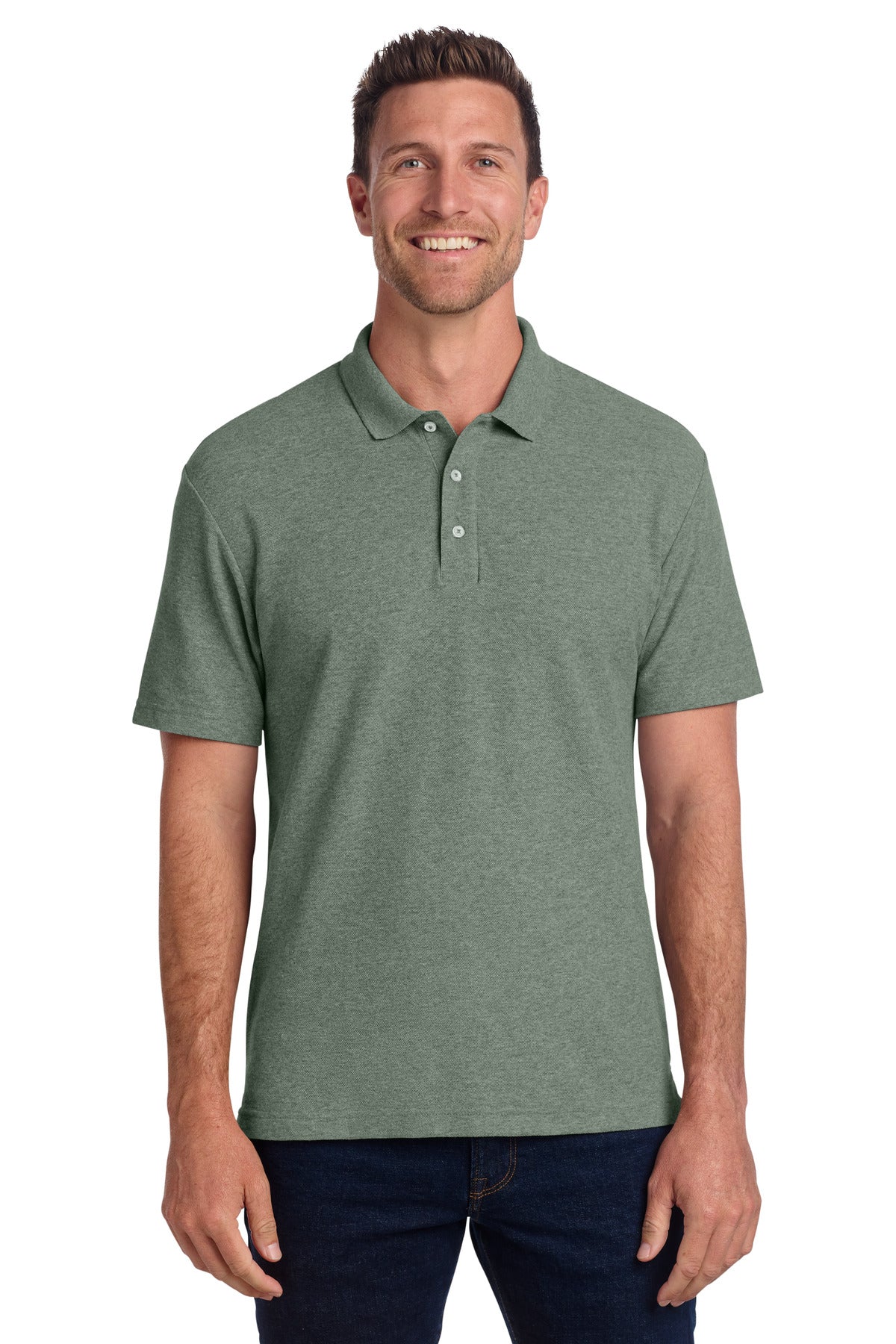 port authority ®  c-free ®  cotton blend pique polo k867