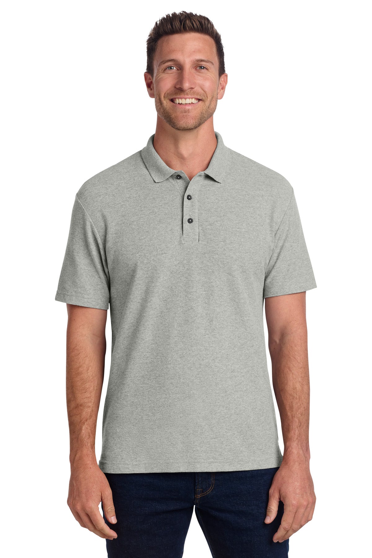 port authority ®  c-free ®  cotton blend pique polo k867