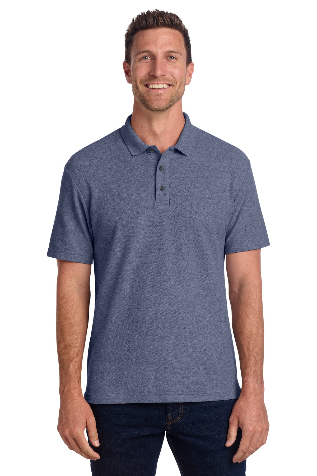 port authority ®  c-free ®  cotton blend pique polo k867