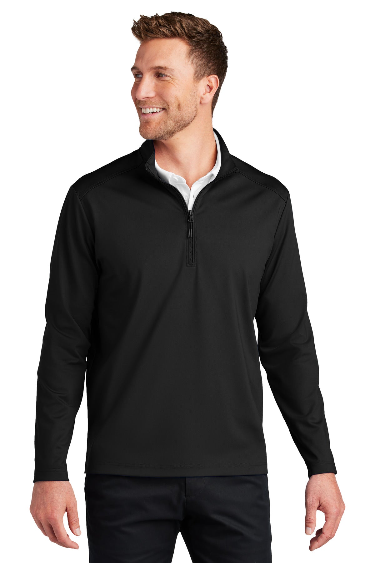 port authority ®  c-free ®  double knit 1/4-zip k880