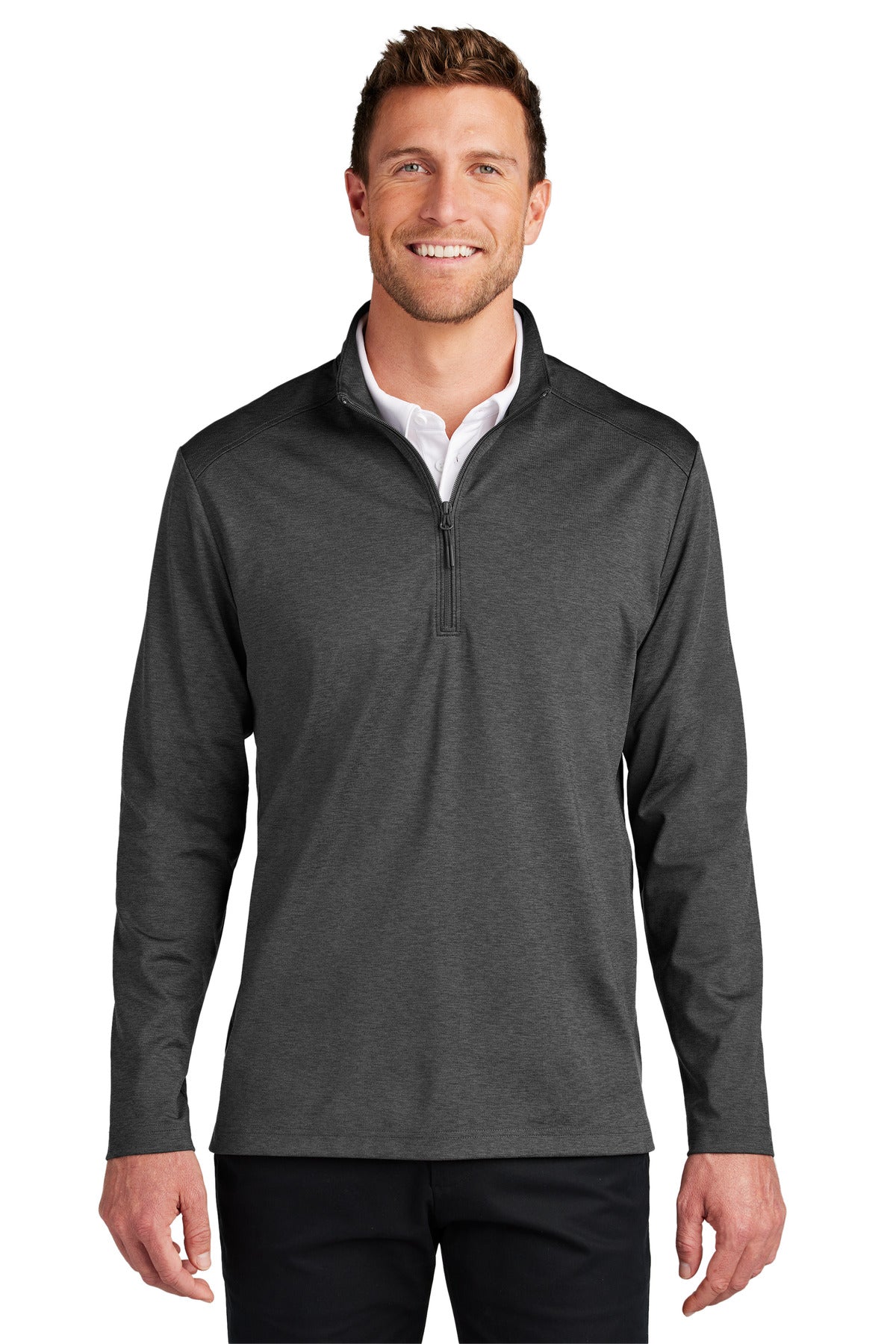 port authority ®  c-free ®  double knit 1/4-zip k880