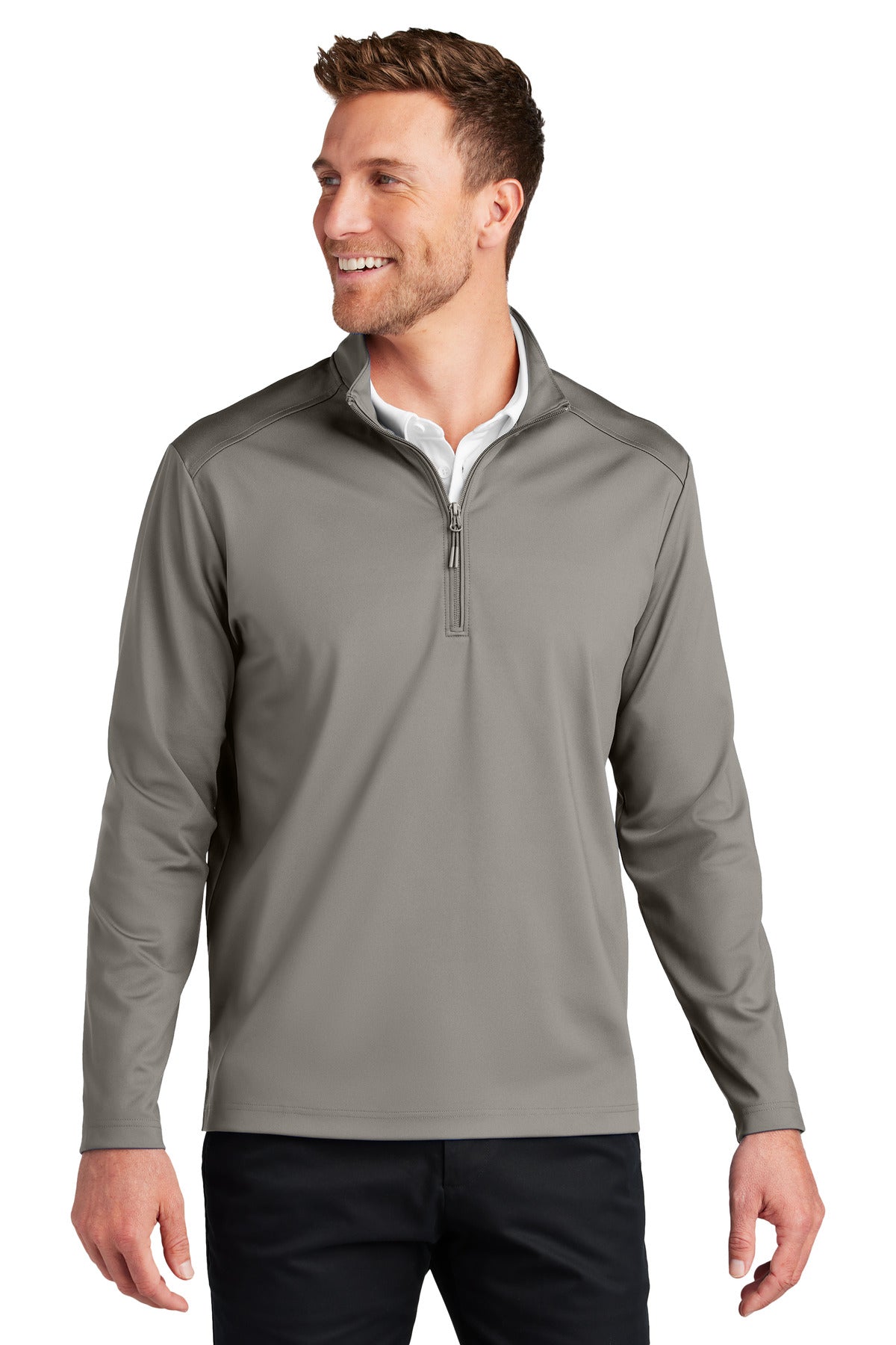 port authority ®  c-free ®  double knit 1/4-zip k880