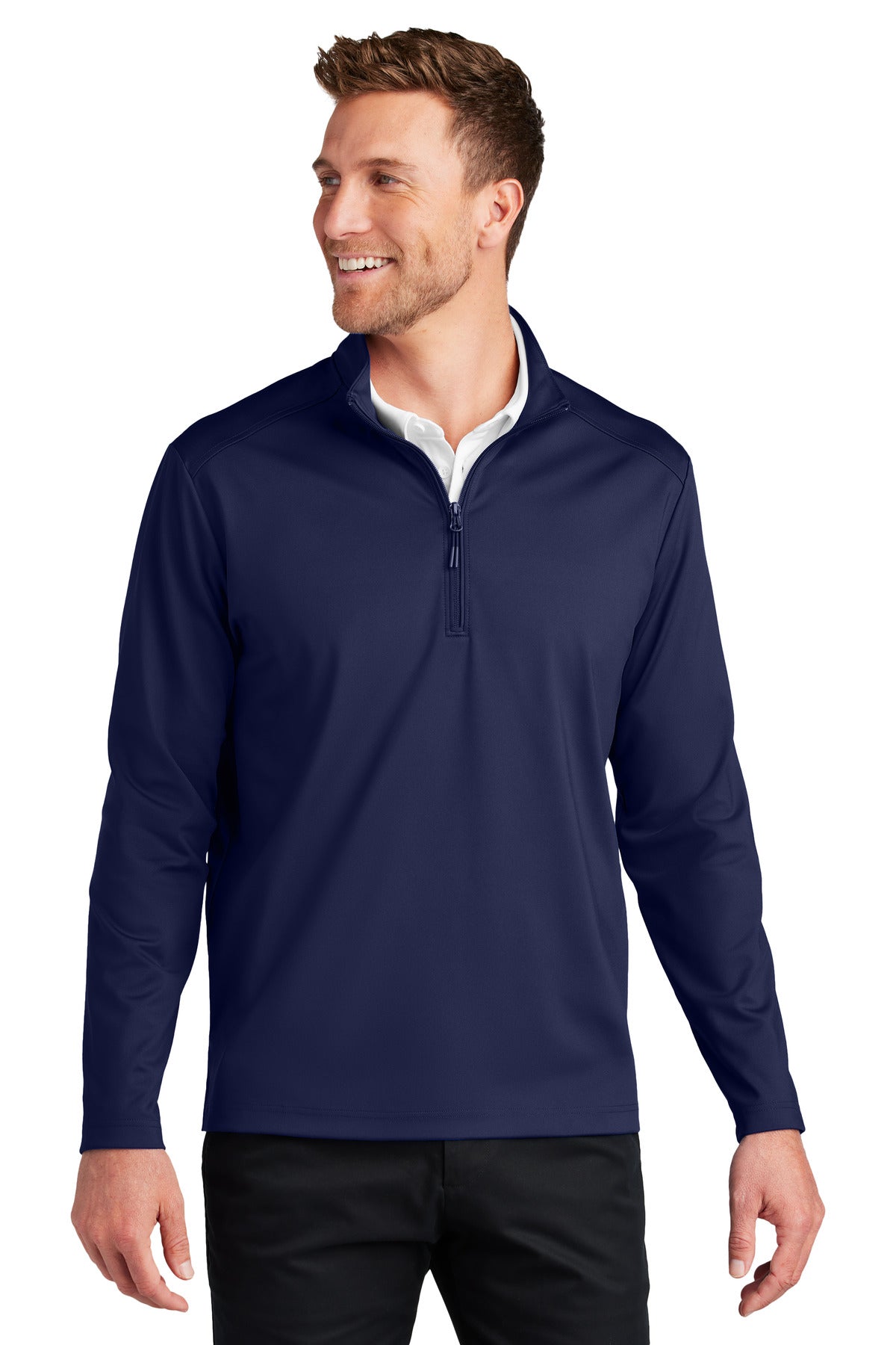 port authority ®  c-free ®  double knit 1/4-zip k880