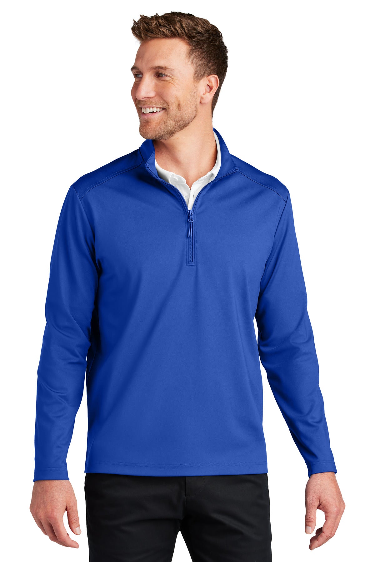 port authority ®  c-free ®  double knit 1/4-zip k880