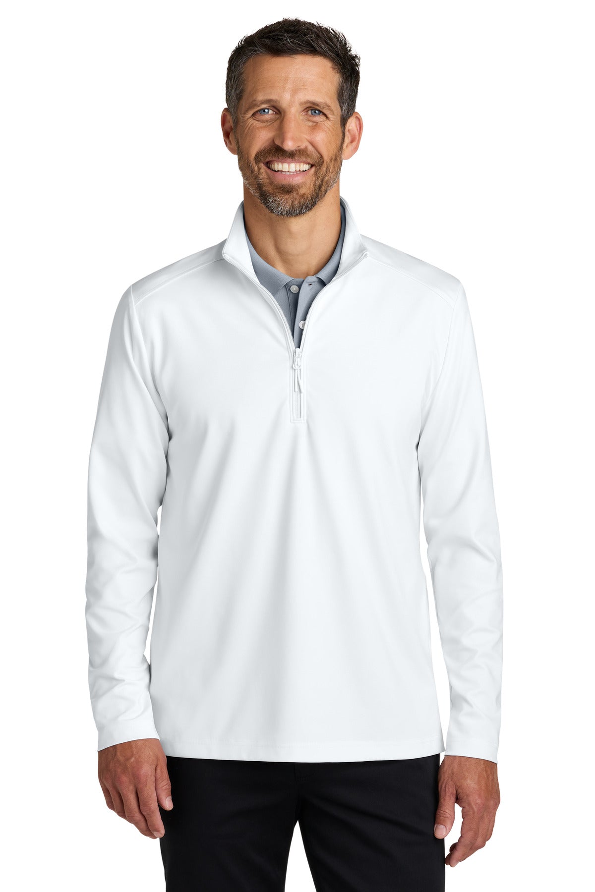 port authority ®  c-free ®  double knit 1/4-zip k880
