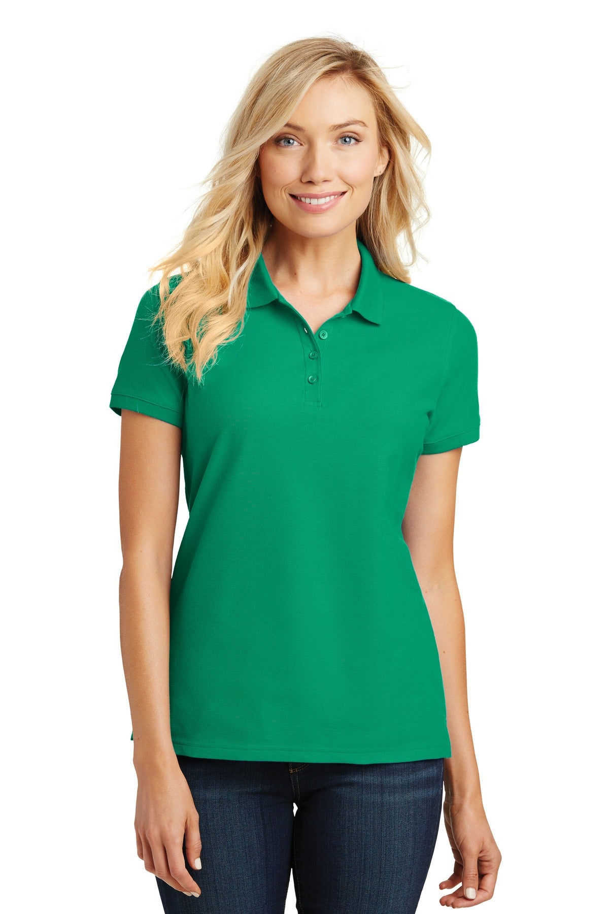 port authority ®  women's core classic pique polo. l100