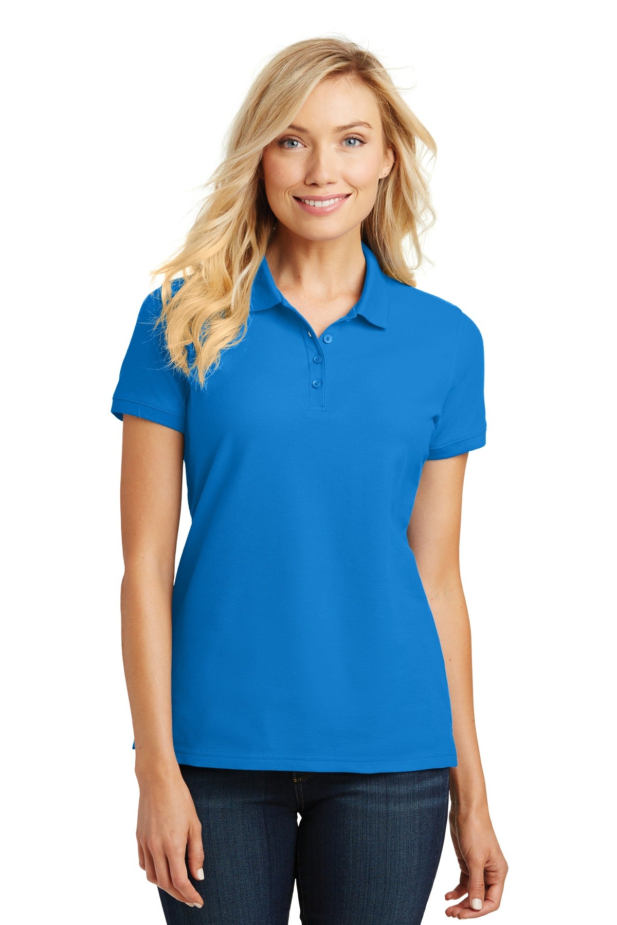 port authority ®  women's core classic pique polo. l100