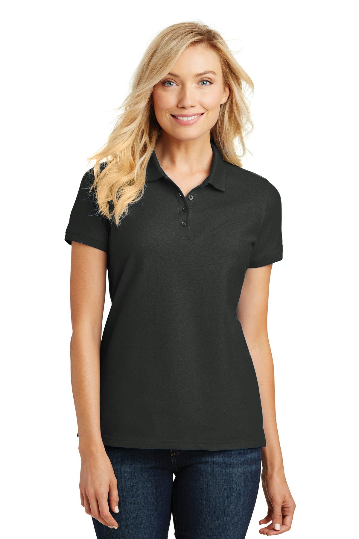 port authority ®  women's core classic pique polo. l100