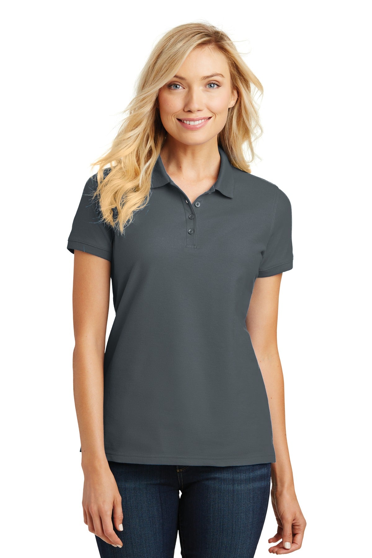 port authority ®  women's core classic pique polo. l100