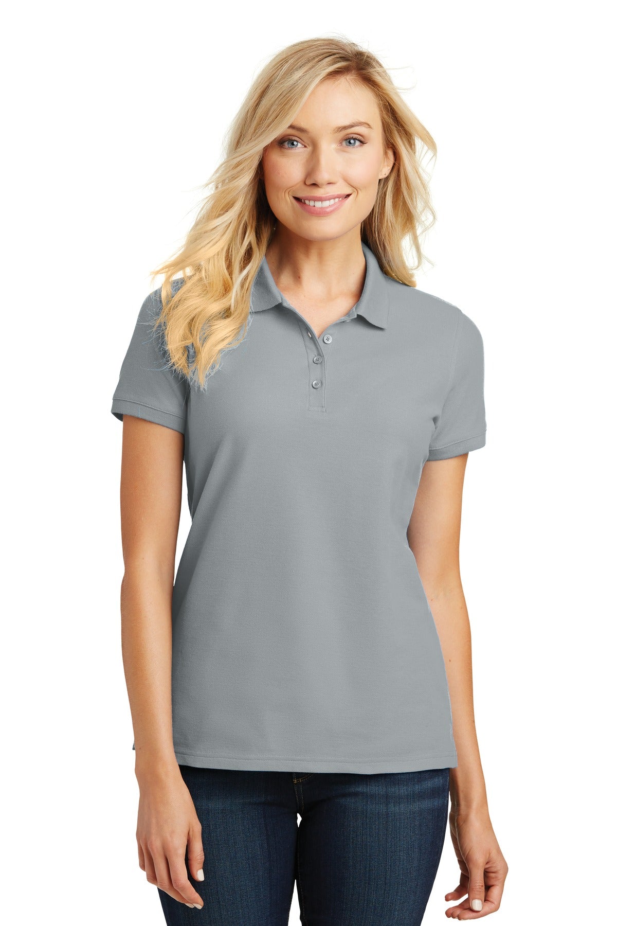 port authority ®  women's core classic pique polo. l100
