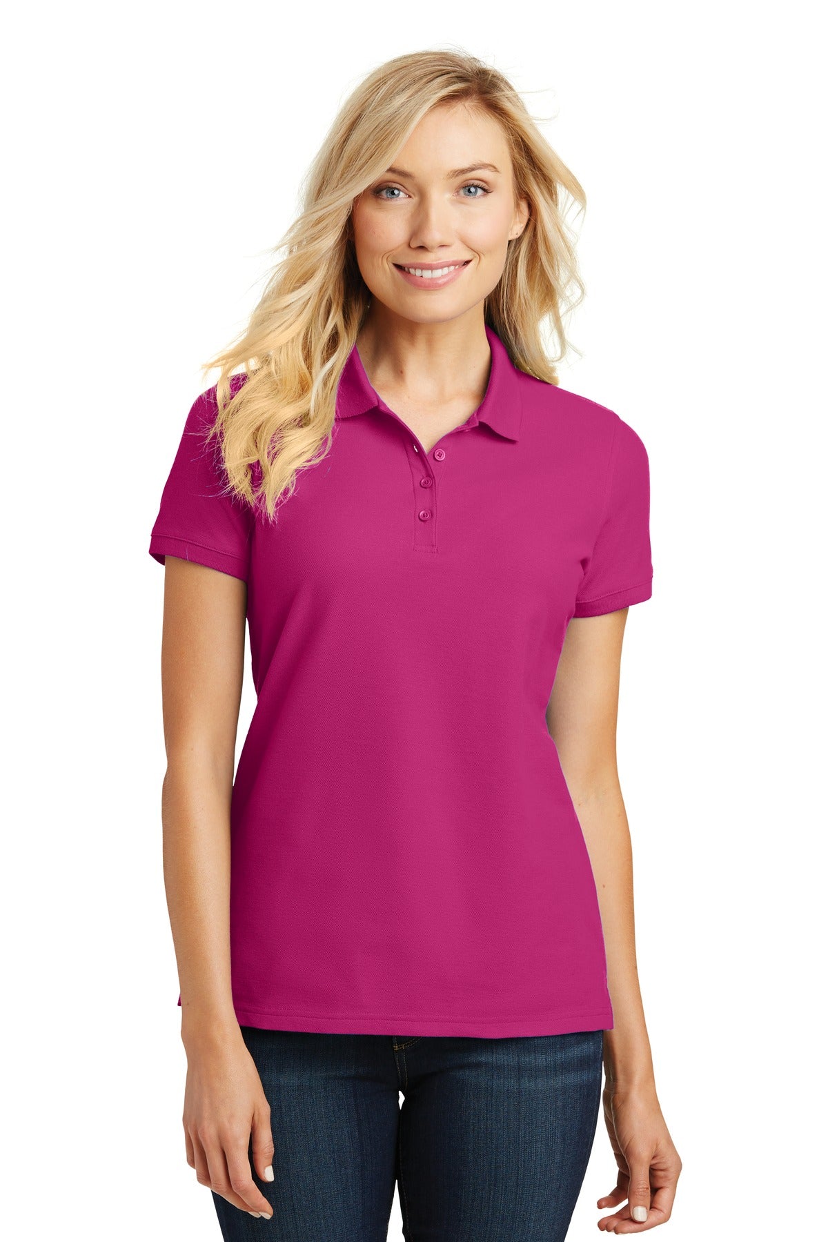 port authority ®  women's core classic pique polo. l100