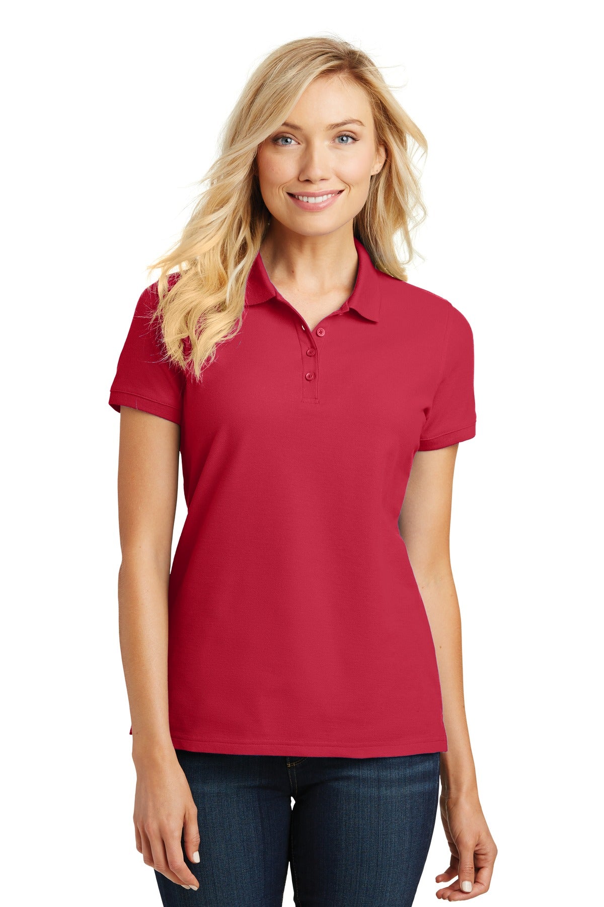 port authority ®  women's core classic pique polo. l100