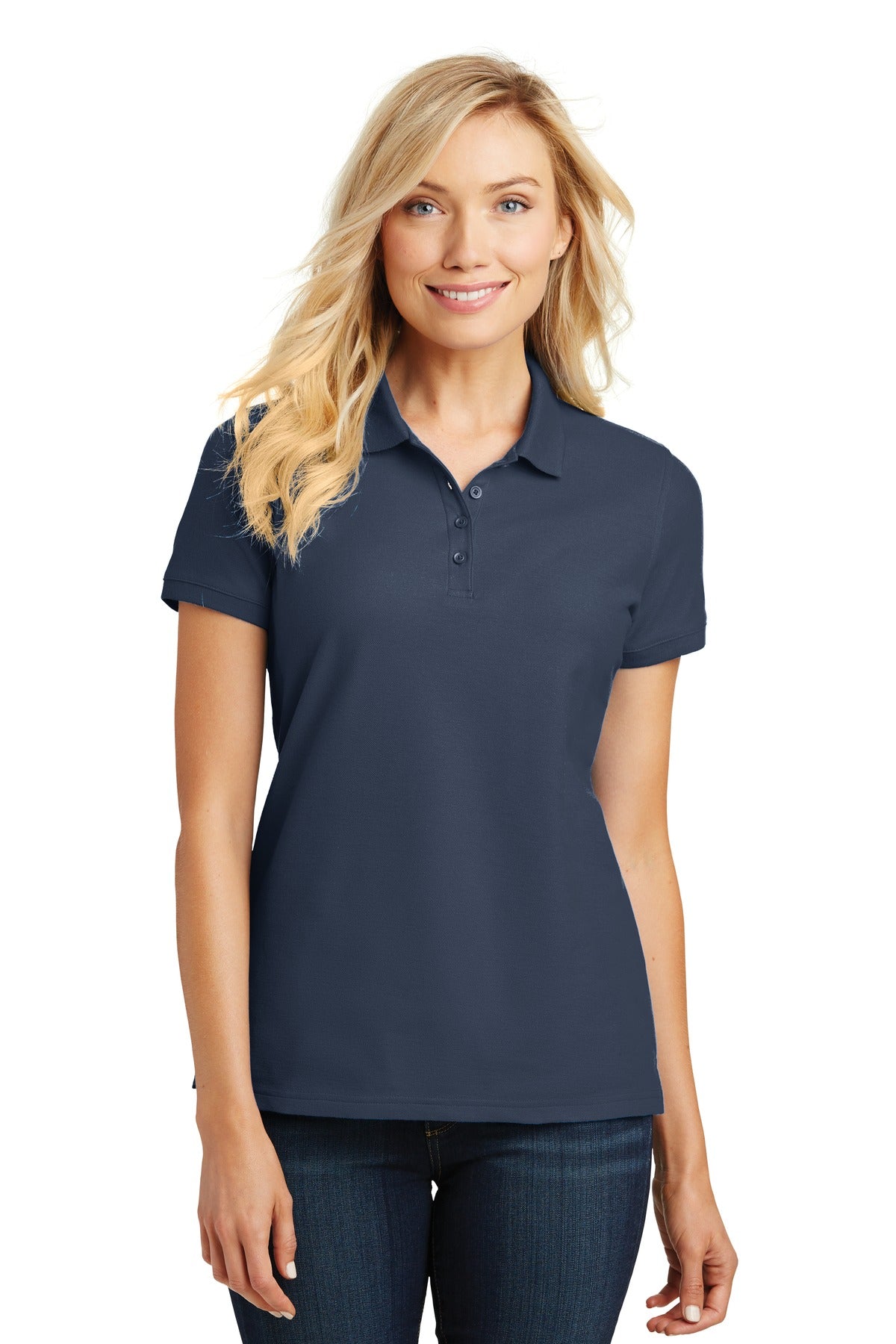 port authority ®  women's core classic pique polo. l100
