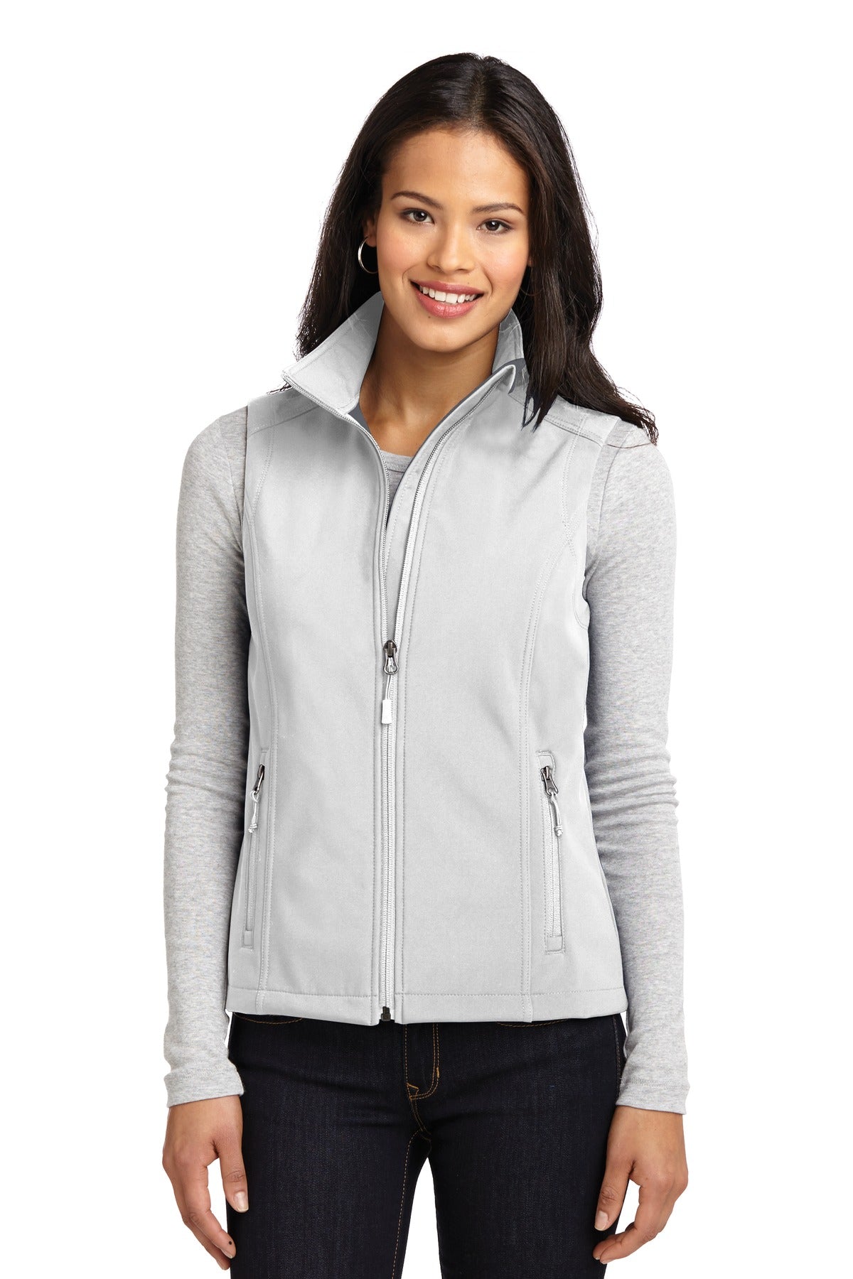 port authority ®  women's core soft shell vest. l325