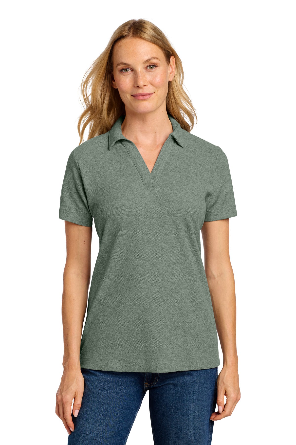 port authority ®  women's c-free ®  cotton blend pique polo lk867