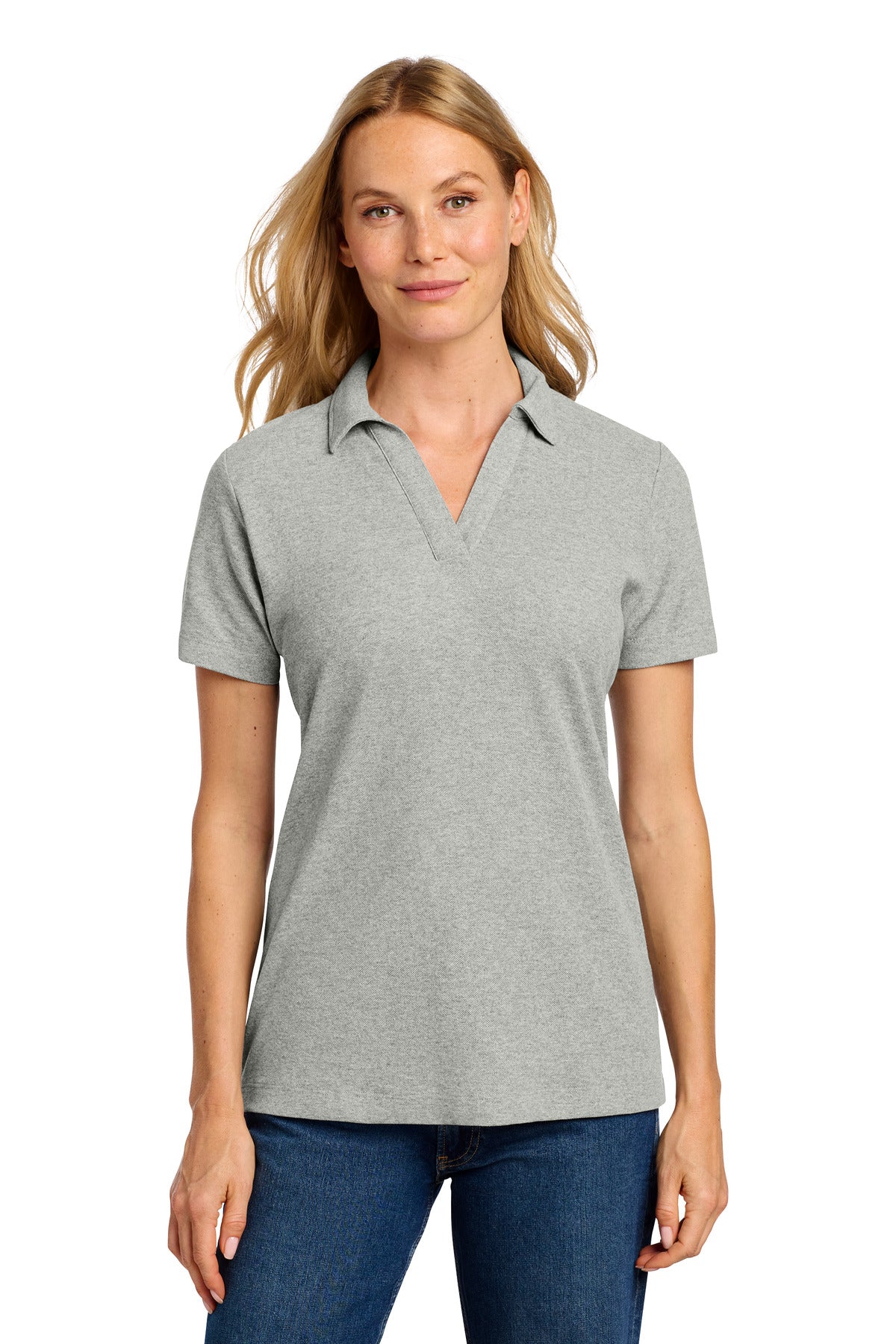 port authority ®  women's c-free ®  cotton blend pique polo lk867