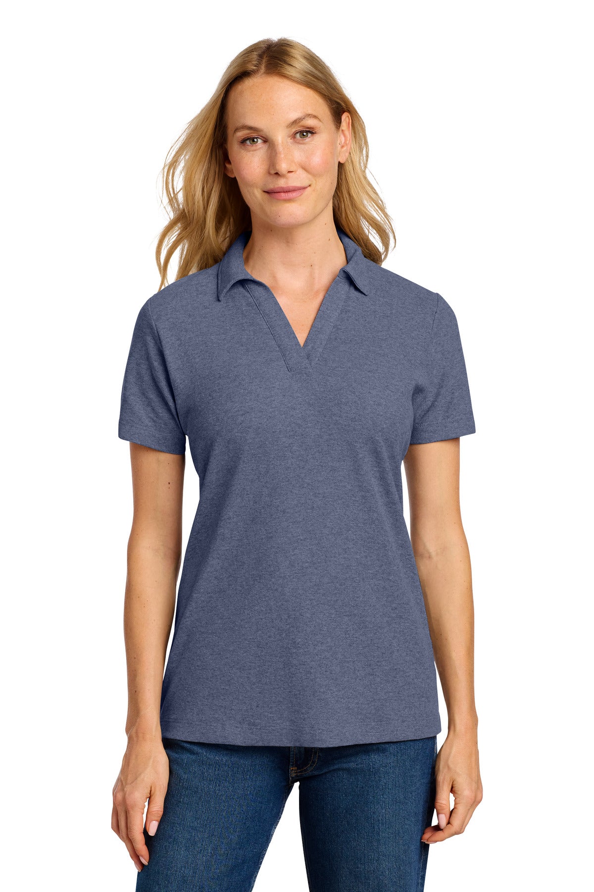 port authority ®  women's c-free ®  cotton blend pique polo lk867
