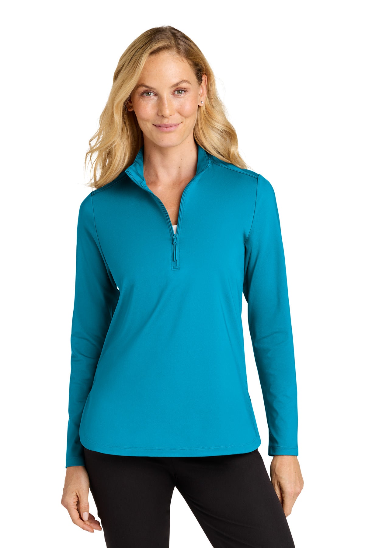 port authority ®  women's c-free ®  double knit 1/4-zip lk880