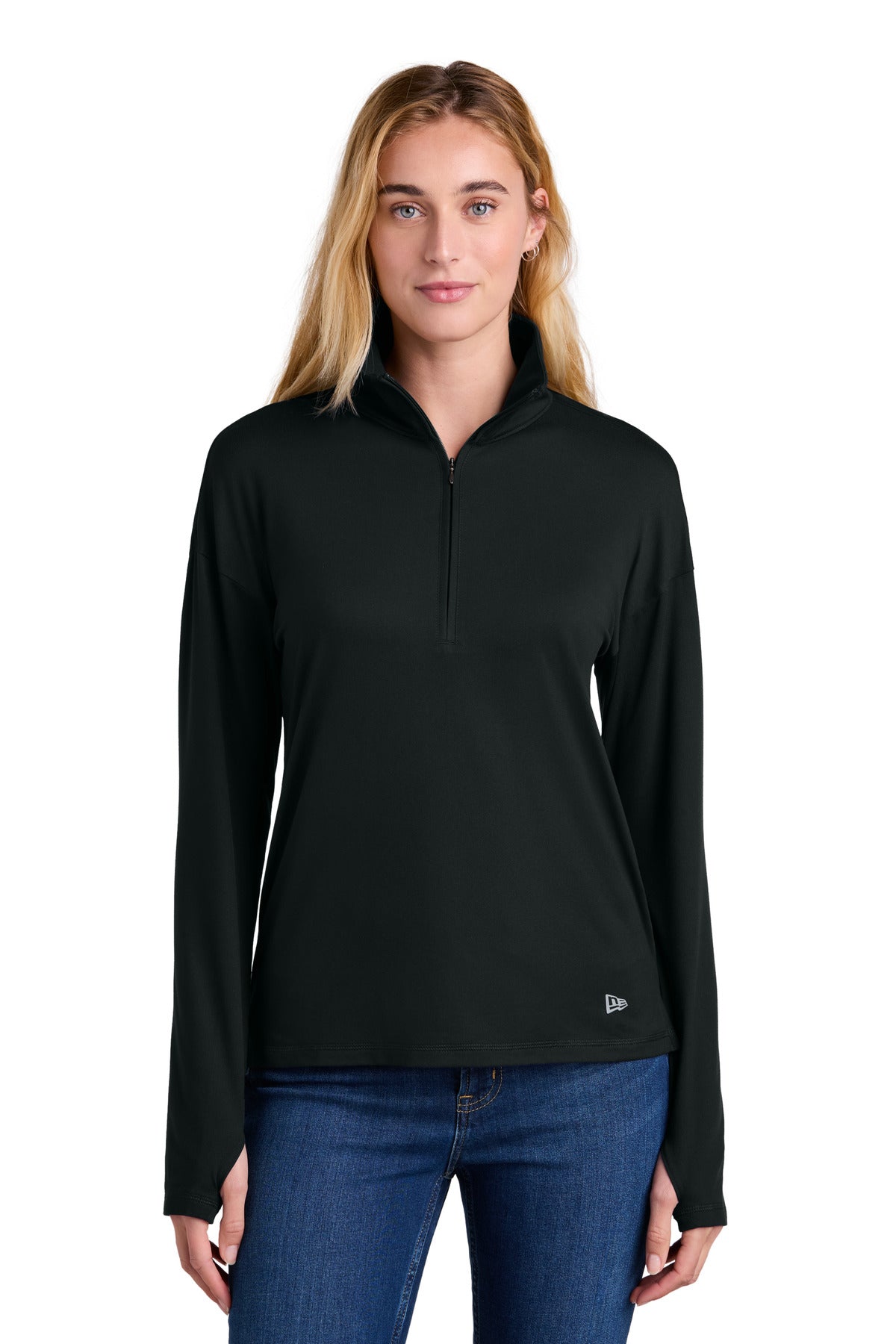 new era ®  women's power 1/2-zip lnea228