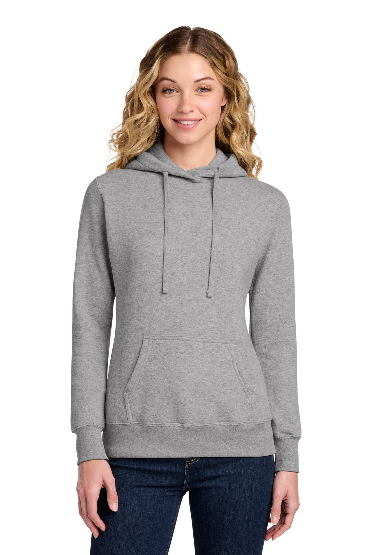 port & co ™  women's core fleece pullover hooded sweatshirt lpc78h