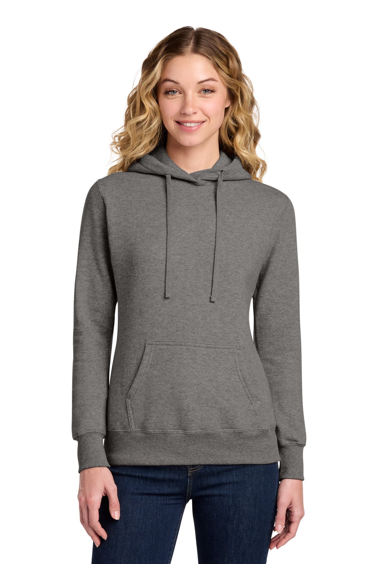 port & co ™  women's core fleece pullover hooded sweatshirt lpc78h