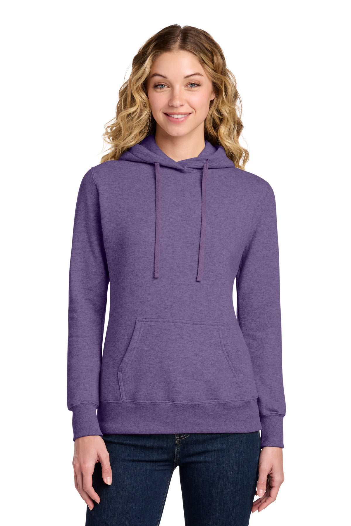 port & co ™  women's core fleece pullover hooded sweatshirt lpc78h