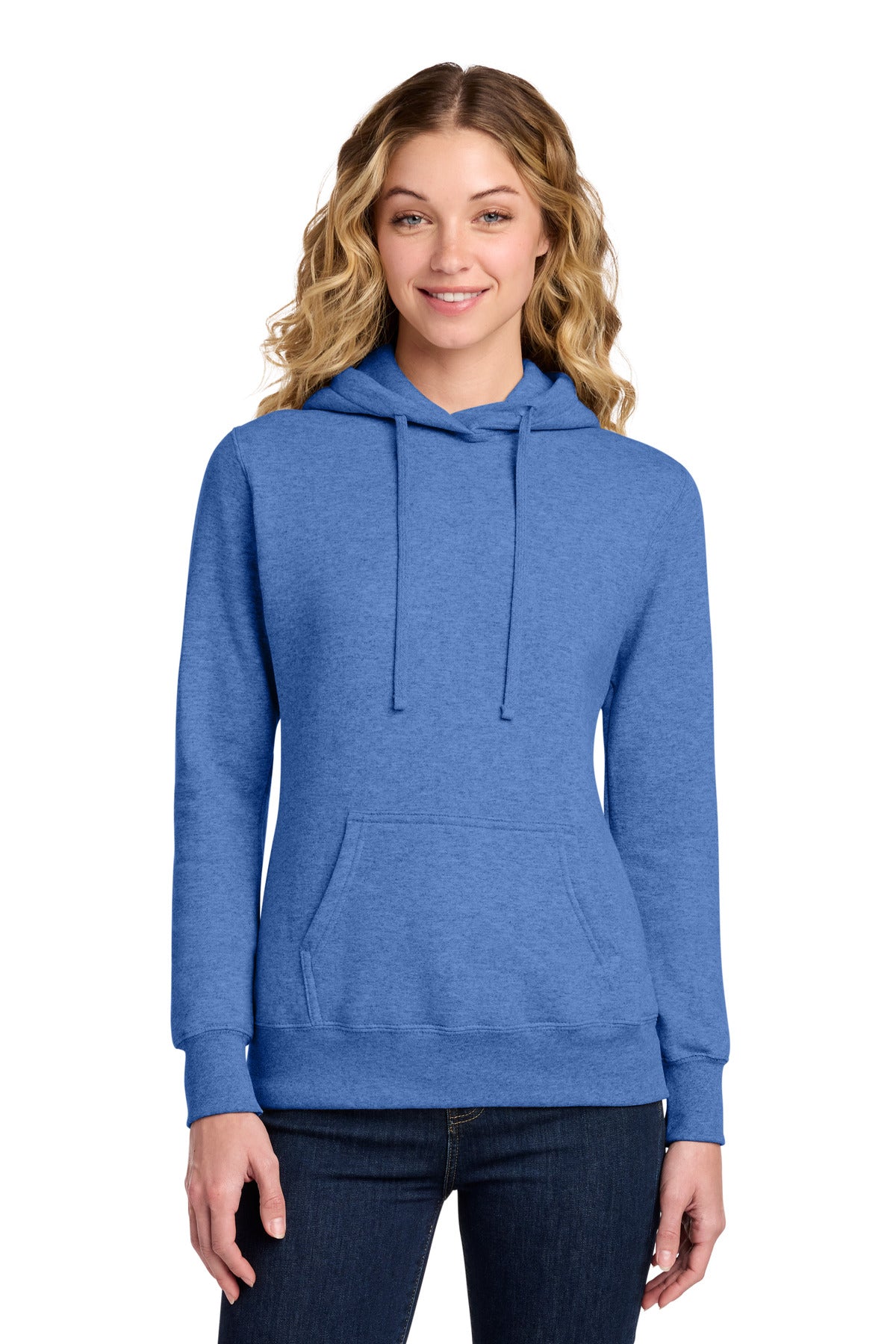 port & co ™  women's core fleece pullover hooded sweatshirt lpc78h