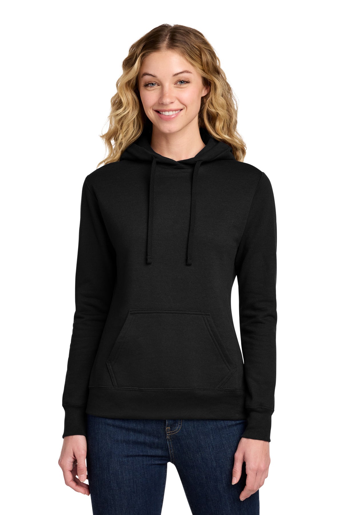 port & co ™  women's core fleece pullover hooded sweatshirt lpc78h