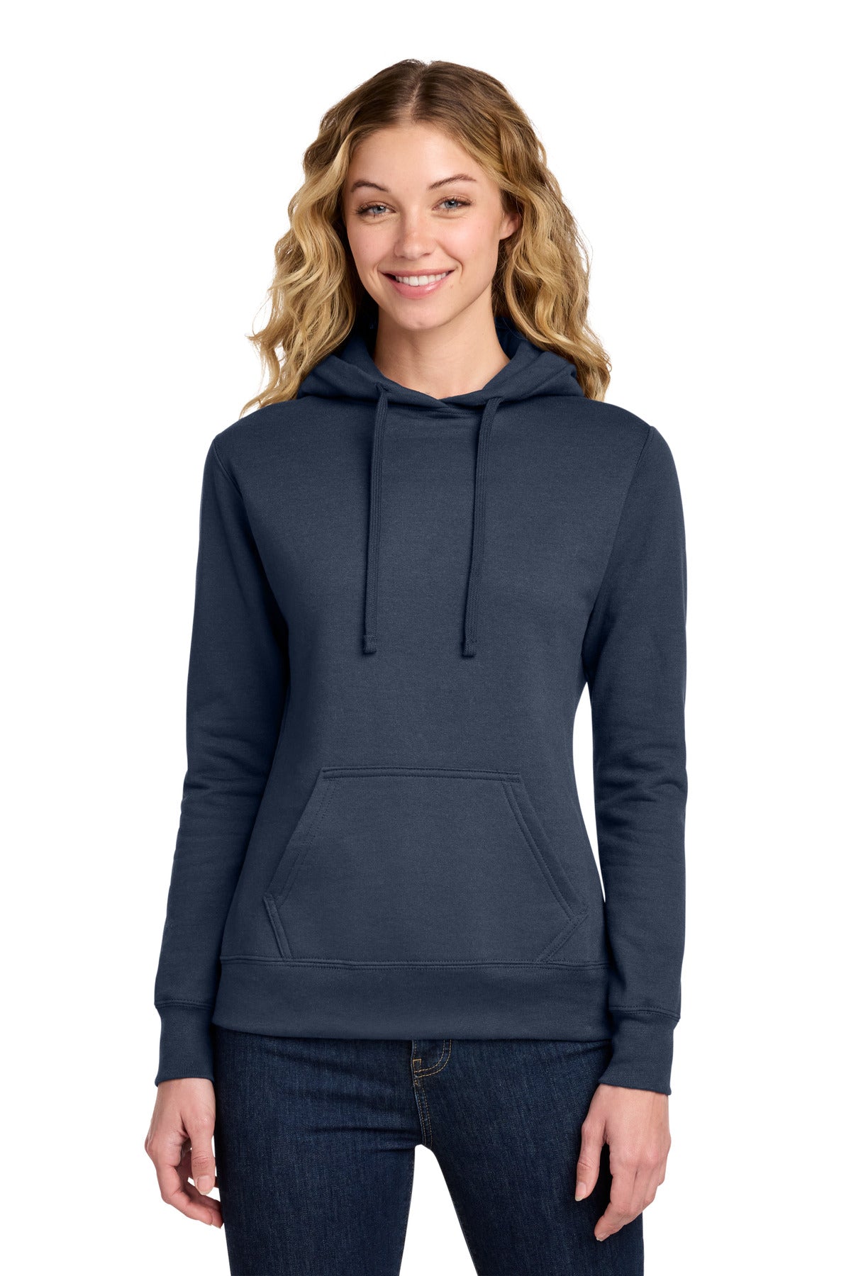 port & co ™  women's core fleece pullover hooded sweatshirt lpc78h