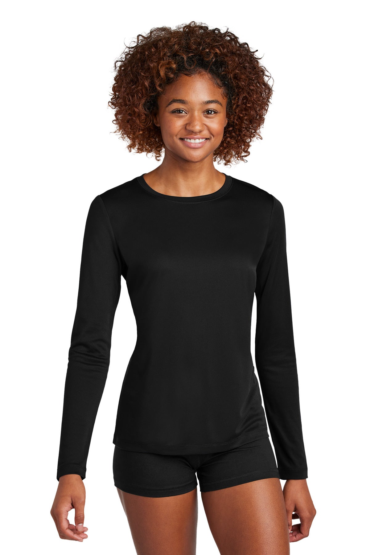 sport-tek ®  women's posi-uv ®  pro long sleeve lst420ls
