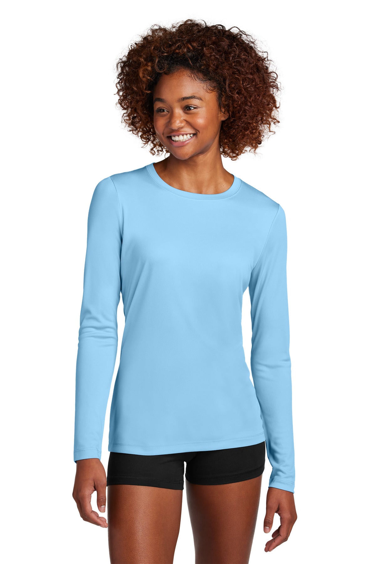 sport-tek ®  women's posi-uv ®  pro long sleeve lst420ls