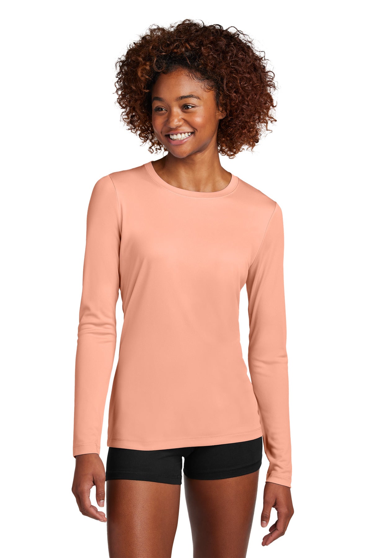 sport-tek ®  women's posi-uv ®  pro long sleeve lst420ls