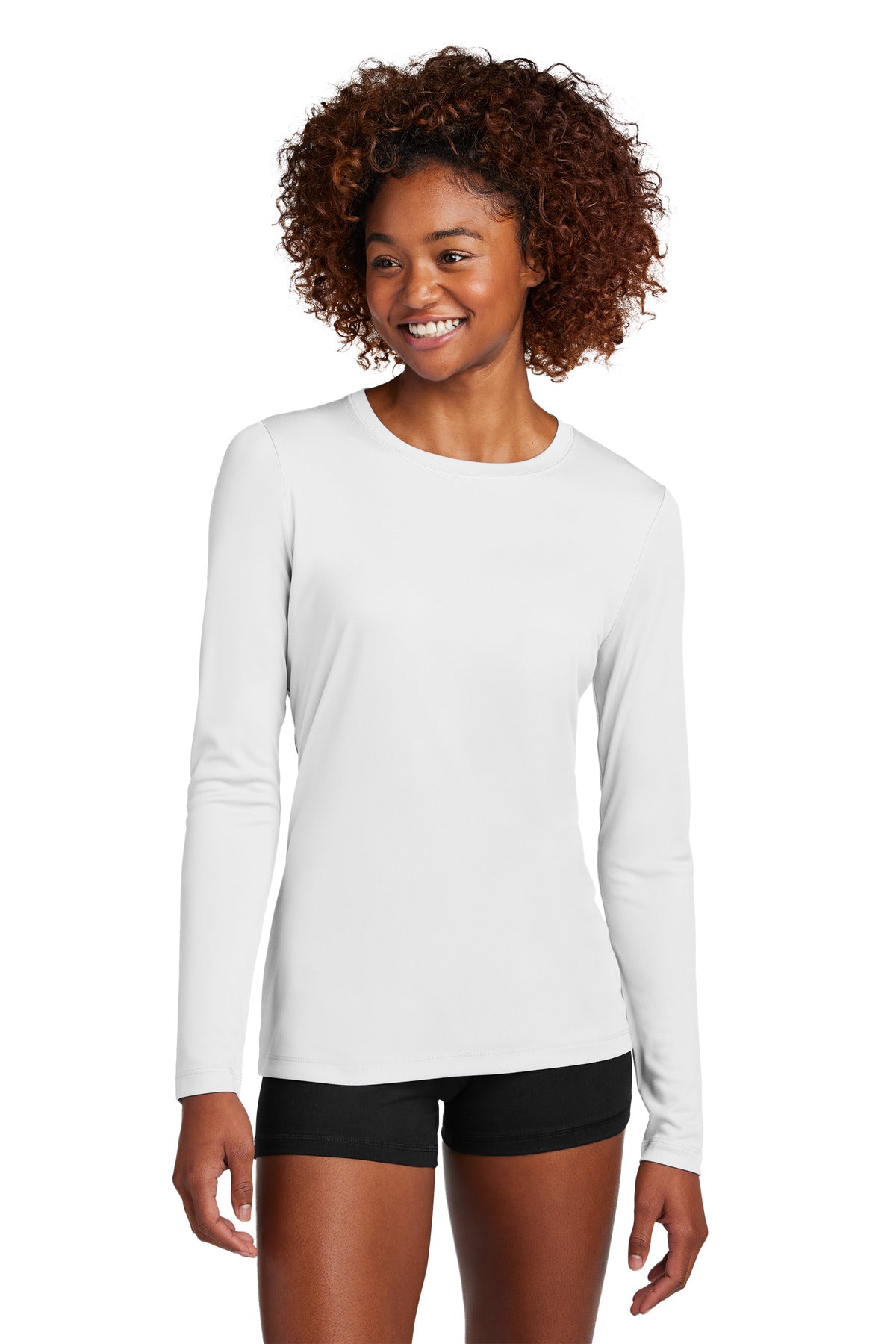 sport-tek ®  women's posi-uv ®  pro long sleeve lst420ls