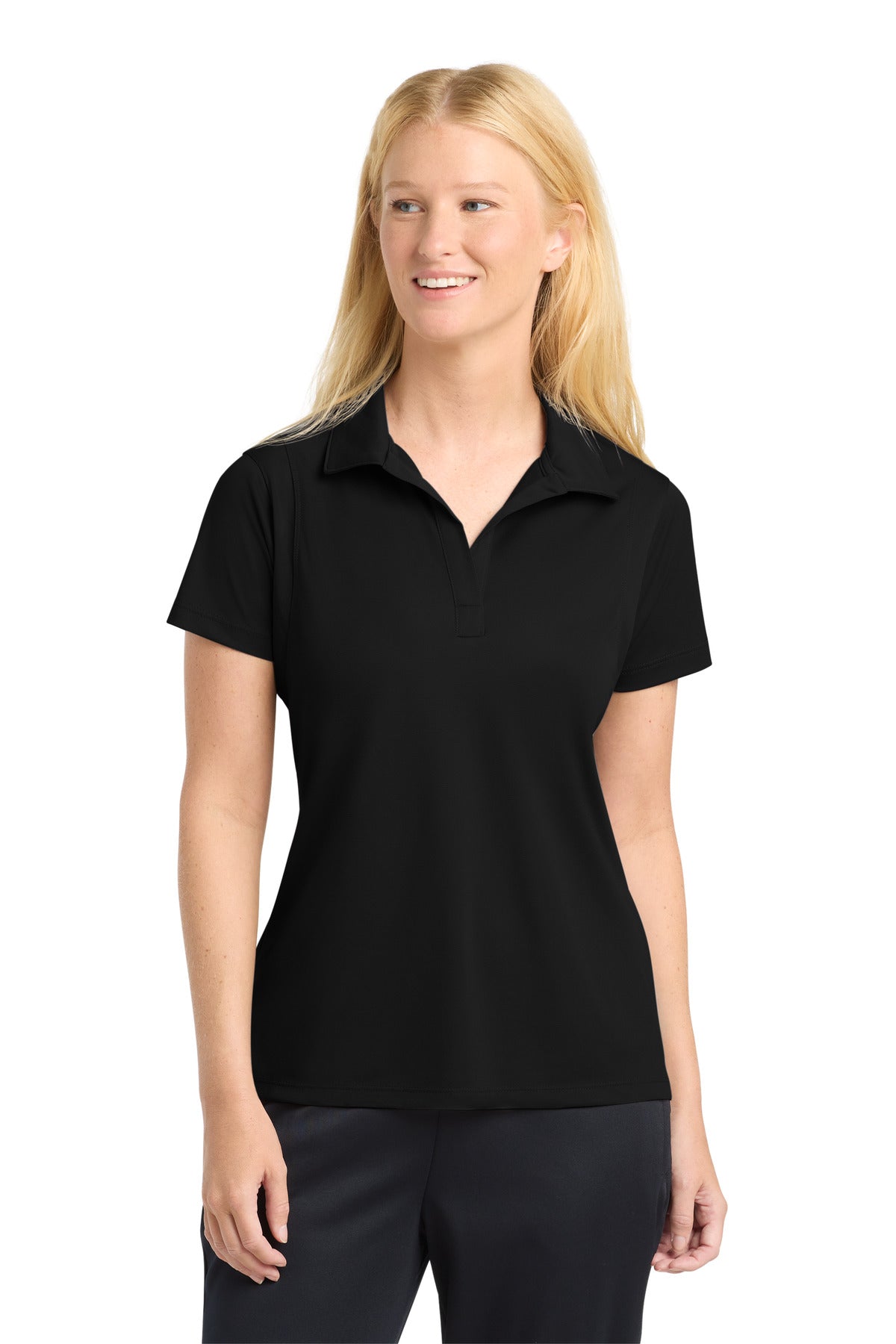 sport-tek ®  women's micropique sport-wick ®  polo. lst650