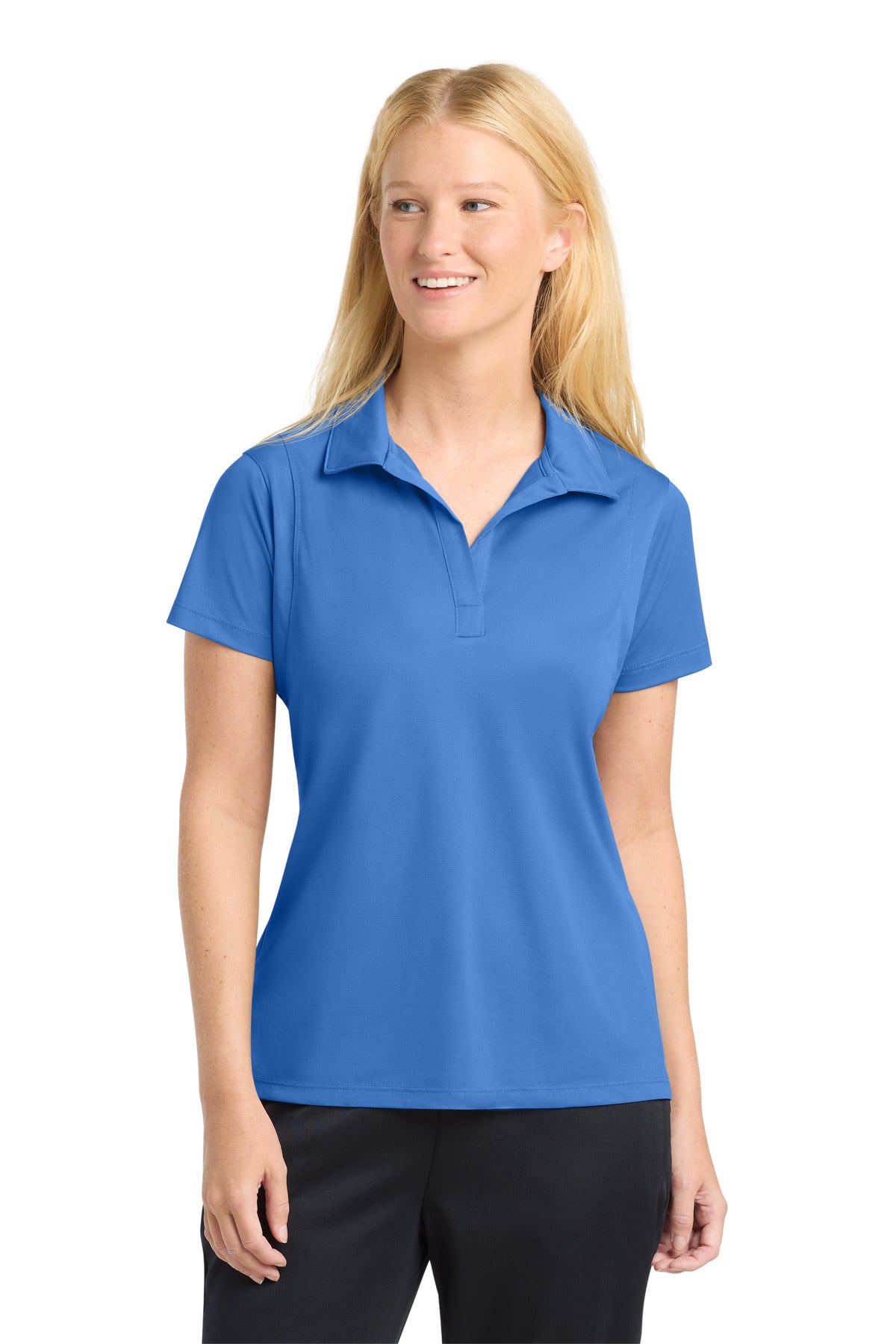 sport-tek ®  women's micropique sport-wick ®  polo. lst650