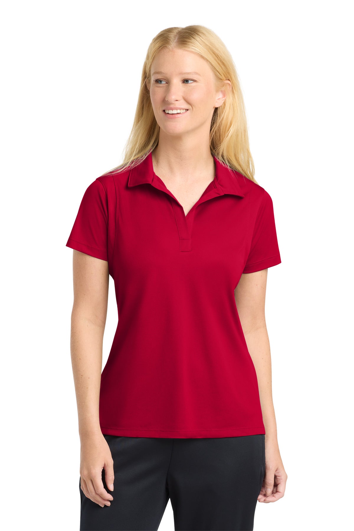 sport-tek ®  women's micropique sport-wick ®  polo. lst650