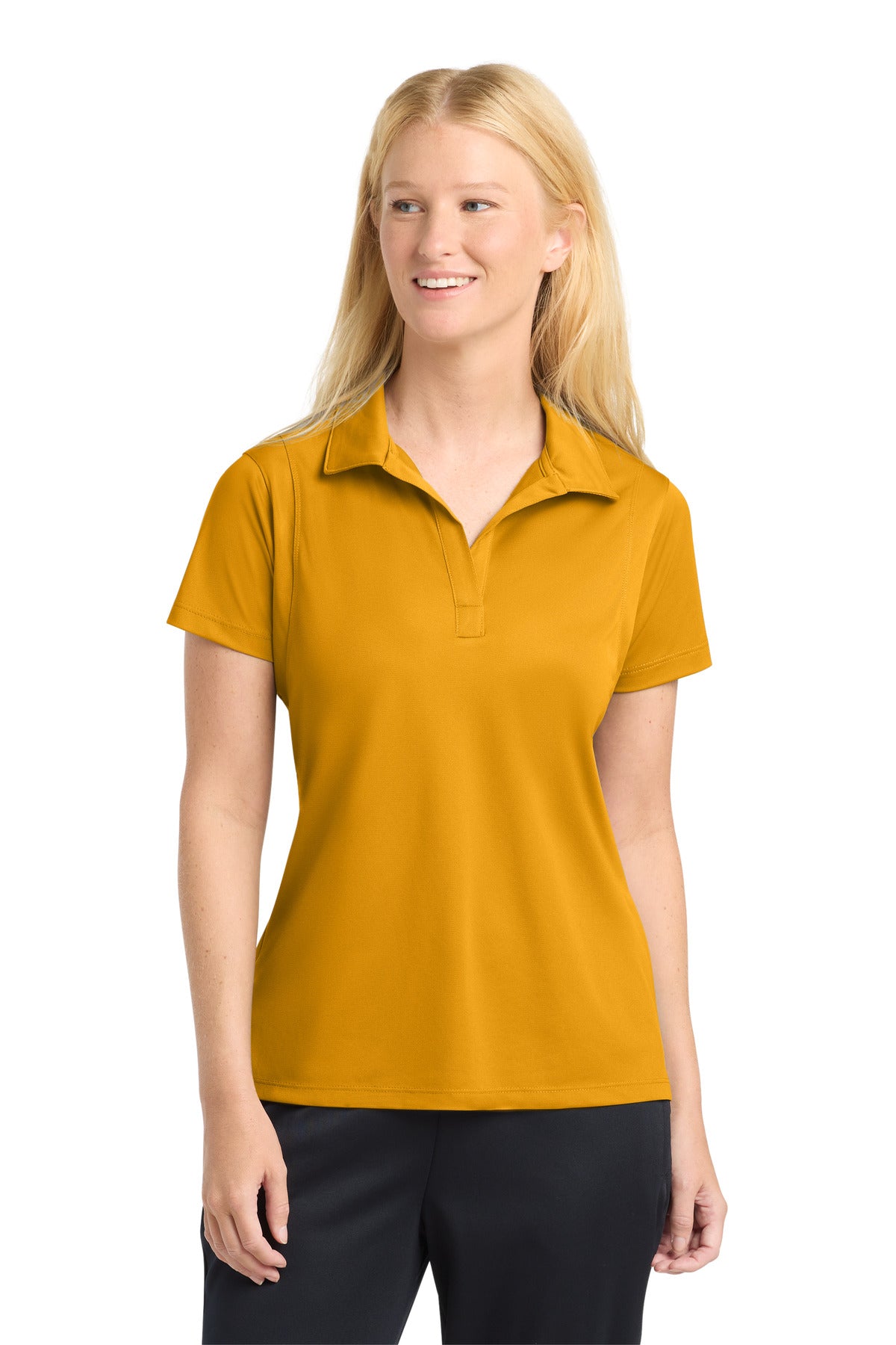 sport-tek ®  women's micropique sport-wick ®  polo. lst650
