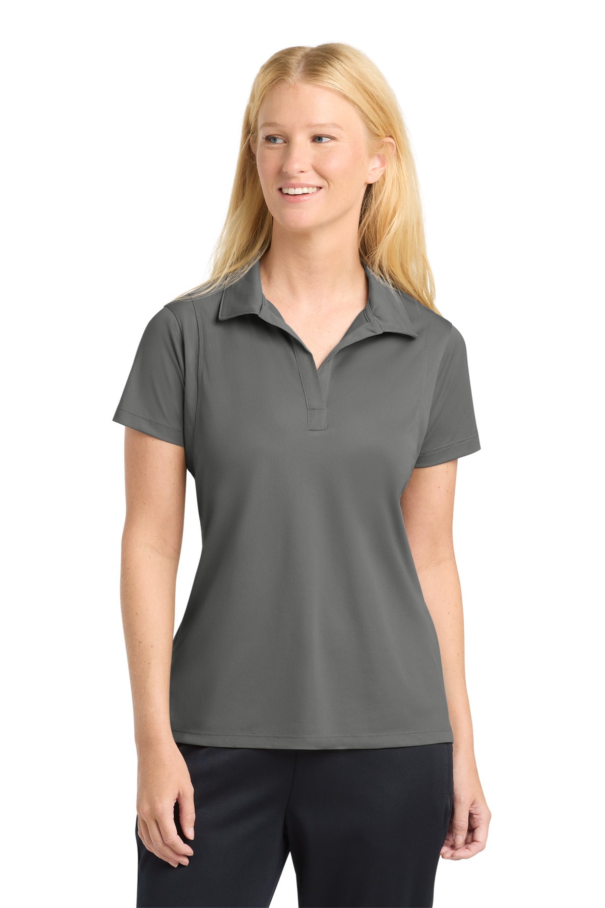 sport-tek ®  women's micropique sport-wick ®  polo. lst650