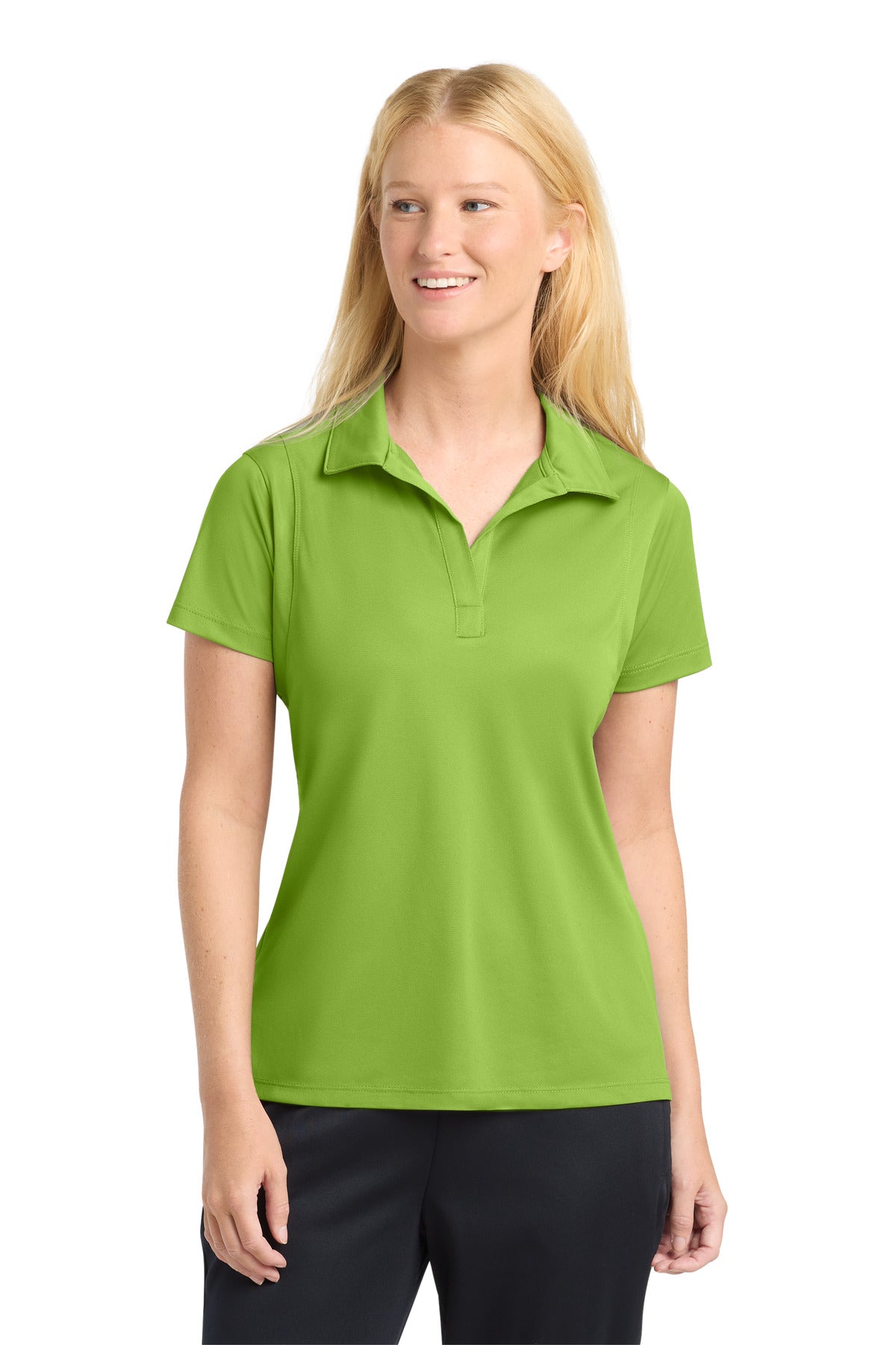 sport-tek ®  women's micropique sport-wick ®  polo. lst650